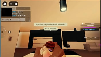 Cogiendome a blanquita cachonda en roblox condo