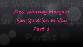 Whitney Morgan: Another Fan Question Friday Part 1 - wmv