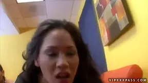 Deepthroat fellatio from nasty Jessica Bangkok