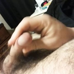 Solo Bear Masturbation Orgasm Intense Enough to Actually Hurt My Balls a Little.