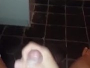 Quick jackoff at university