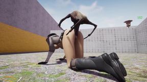 Alix Vance porn. Half Life. 3d hentai 2