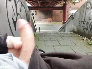 PascalFucksYou- - Dong Flash in Public with two pretty cuties