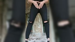 Curvy teen explores her desires alone, intense passion fills the quiet space