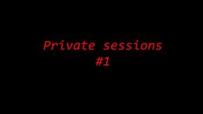 PRIVATE SESSIONS #1 (WMV FORMAT)