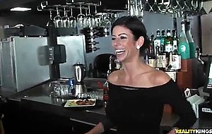 Public bar fuck
