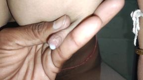 villeage pure deshi girl  big nipals boobs netural tite pussy teen girl milk out on breast