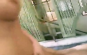 Blonde slut taking cock