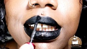 Black lipstick your Kryptonite JOI