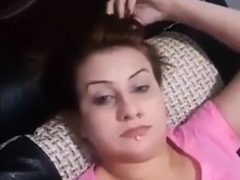 Pakistani Amateur with Big Breasts Goes Live on Facebook