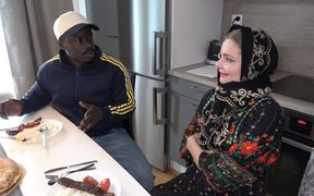Hijabi Wife Invited Her Husband’s BBC Friend Over for Arabic Kebab