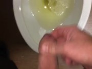 Horny for my wife at work, Instantly had to go jerk off & cum here at work