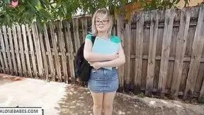 Annie Archer In Nerd Girl Use Bbc For First Time 1