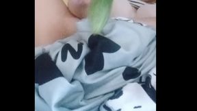 I am a virgin and Iam fucking a cucumber