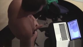 Marc Jacks Off His Long Thick Uncut Aussie Cock