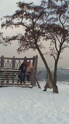 Emotional moment from &quot;Real Czech Teen Street Whore Has Bareback Outdoor Sex for Cash&quot;