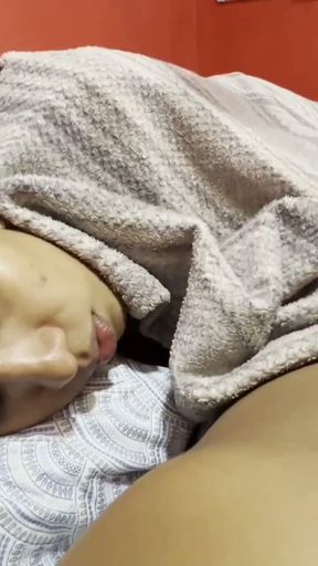 Hot stepmother and stepson share bed and have sex. He cums inside her pussy. English subtitle   Clip 1