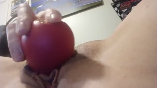 so red, wet, and swollen, edging my pussy to orgasm