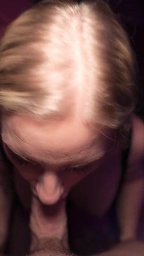 POV Amazon Sex Position and Blowjob Facial