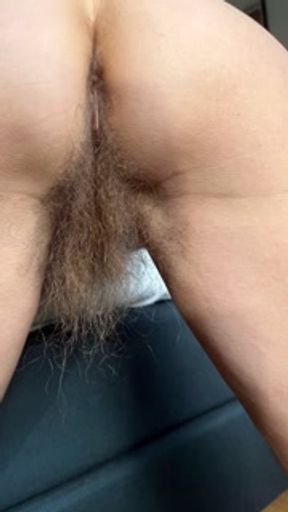 Mature MILF has the biggest bush ever!