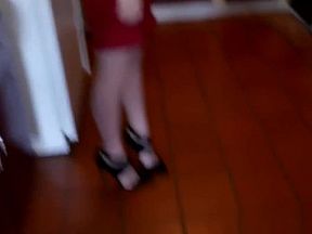 Redhead realtor fucks and blows client