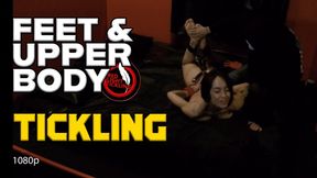 Hogtied and Tickled: Sporty Brunette Luna Tied Up, Oiled and Feet Tickled on the Bed! Extreme Foot Tickle Domination | Face Down Tickling with Hands, Hairbrush and Glove | Hogtied and Merciless Tickled | 1080p