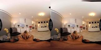 Tonights Girlfriend Kenna James gives her fan what he wants