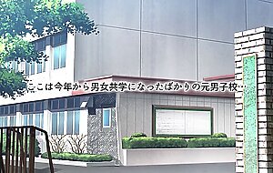 The girl is easy to pickup and enrols in a new co-ed school vol.1 : the motion anime