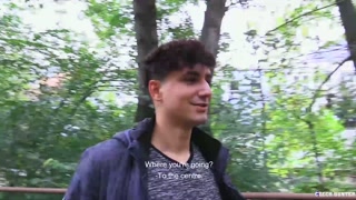 CZECH HUNTER 485 -  Hairdresser Strolling Through The Park Gets Boned For Cash