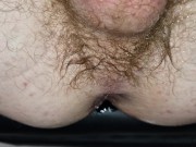 Student's fist cums from hand and pussy. Daddy fucked a tight point to the buzz of sperm spray!💦💦