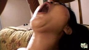 Double Penetration with Nasty Asian Babe