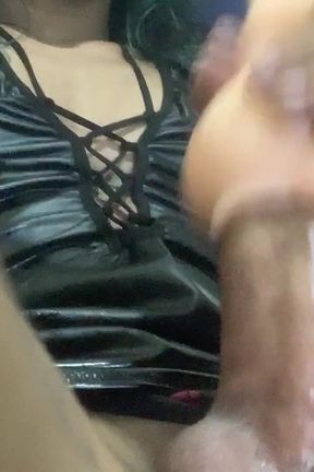 Fucking Silicone Pussy Until He Cums Inside Her