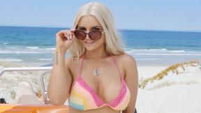 ”Huge tits Amy Lee Summers looks gorgeous & exposed gorgeous buxom body”