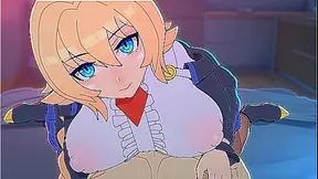 Es Huge Boobs - Blazblue Hentai