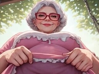 Waifu Older Teacher POV – Sunflower Suit Bench Close-Up Teasing & Banging