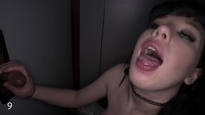 skillful cock licking lips 1st visit