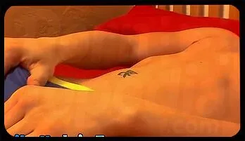 Beau's Blazing Debut: Twink Uncut Masturbation in Little Blue Briefs