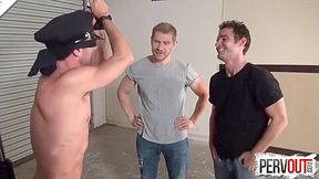 Cop Gets Locked Up And Predominated By Alex Adams And Cameron Kincade