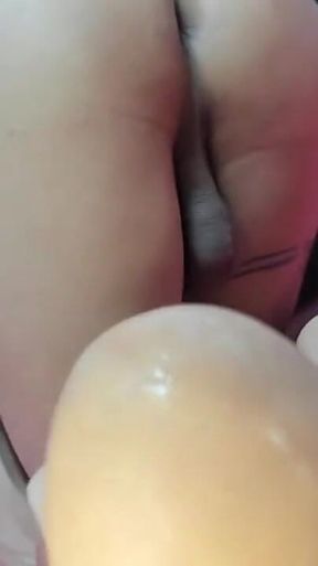 Anal Creampie and Cum