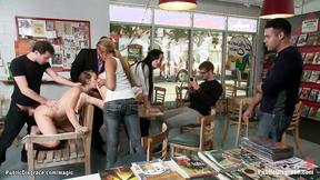 ”Beauty butt & throat public banged”