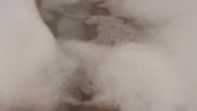 Sensual Bubble Bath Boundaries: Melanin Goddess Dominates with Feet Fetish Worship