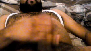 Me showing off Hairy Chest and Belly while Jerking Off 3