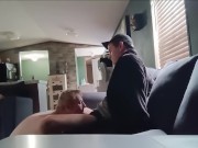 Twink chupando y montando polla