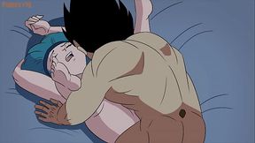 The True History of Trunks: Bulma and Vegeta | DBZ Animated xxx Parody