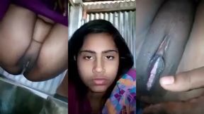 Gulab jamun er moton mishti gudh fingering korar blue film