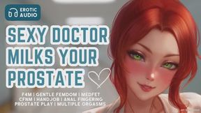 Sexy Doctor Gives You An Emergency Prostate Milking | Erotic Audio for Men | F4M | Gentle Femdom | Latex Gloves | Prostate Play | Medical | Medfet | Good Boy | Anal Fingering | Examination | Inspection | Overstimulation | Multiple Orgasms | ASMR