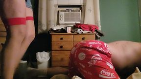 Ball Busting with "Special Shoes"