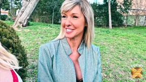 Emmy′s Leashes My Pussy&#x270C; for a Sizzling Female Orgasm&#x1F4A6; Feast