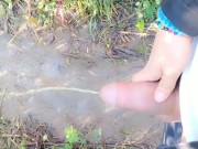 Marking my territory with piss , spit and cum