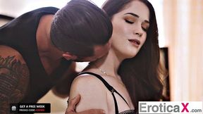 Submissive Beauty Makes Passionate Love To Handsome BF - Evelyn Claire - EroticaX